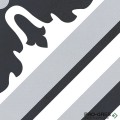 Гранитогрес Mayolica Decor Max Black 20x20