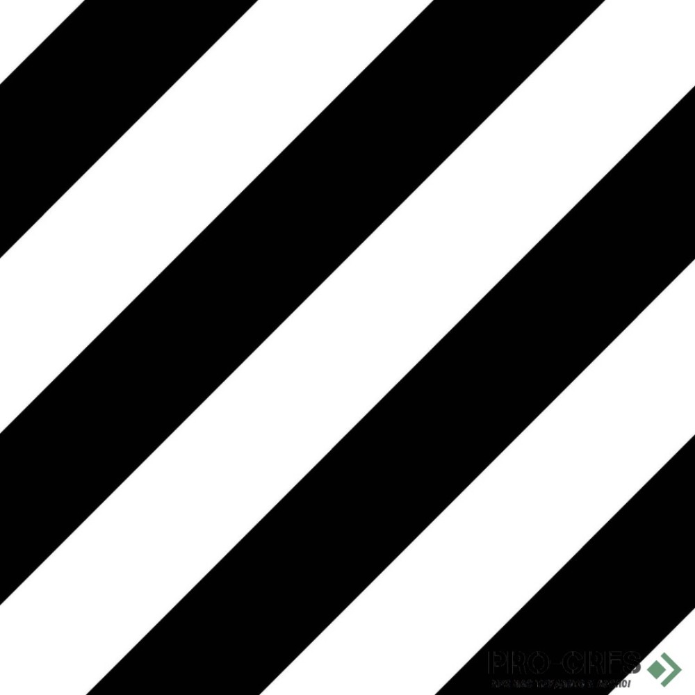 Гранитогрес Mayolica District Lines Black 20x20
