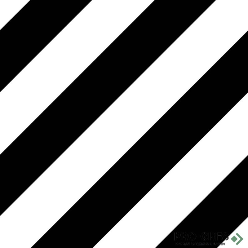 Гранитогрес Mayolica District Lines Black 20x20