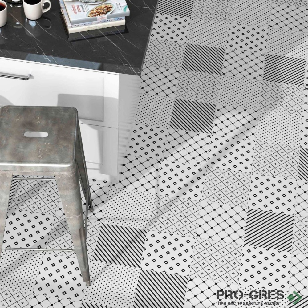 Гранитогрес Mayolica Havana Patchwork 20x20