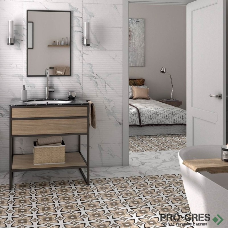 Гранитогрес Mayolica Artwood 03 20x20