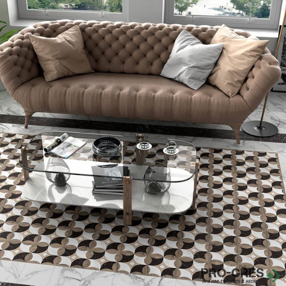 Серия гранитогрес Mayolica Artwood 20x20