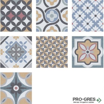 Гранитогрес Mayolica Santiago Patchwork 20x20