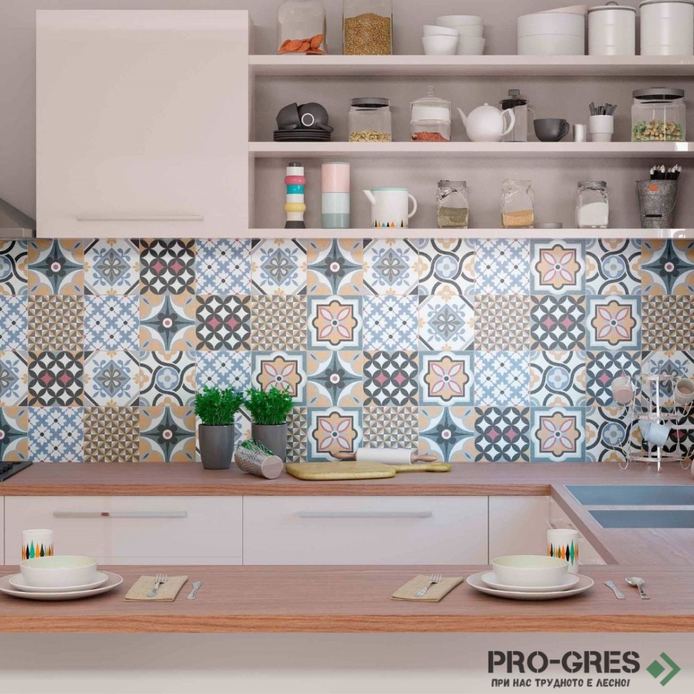 Гранитогрес Mayolica Santiago Patchwork 20x20