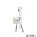 Квадратен смесител за вграждане с хигиенен душ MIRO SUM11+SOLR8