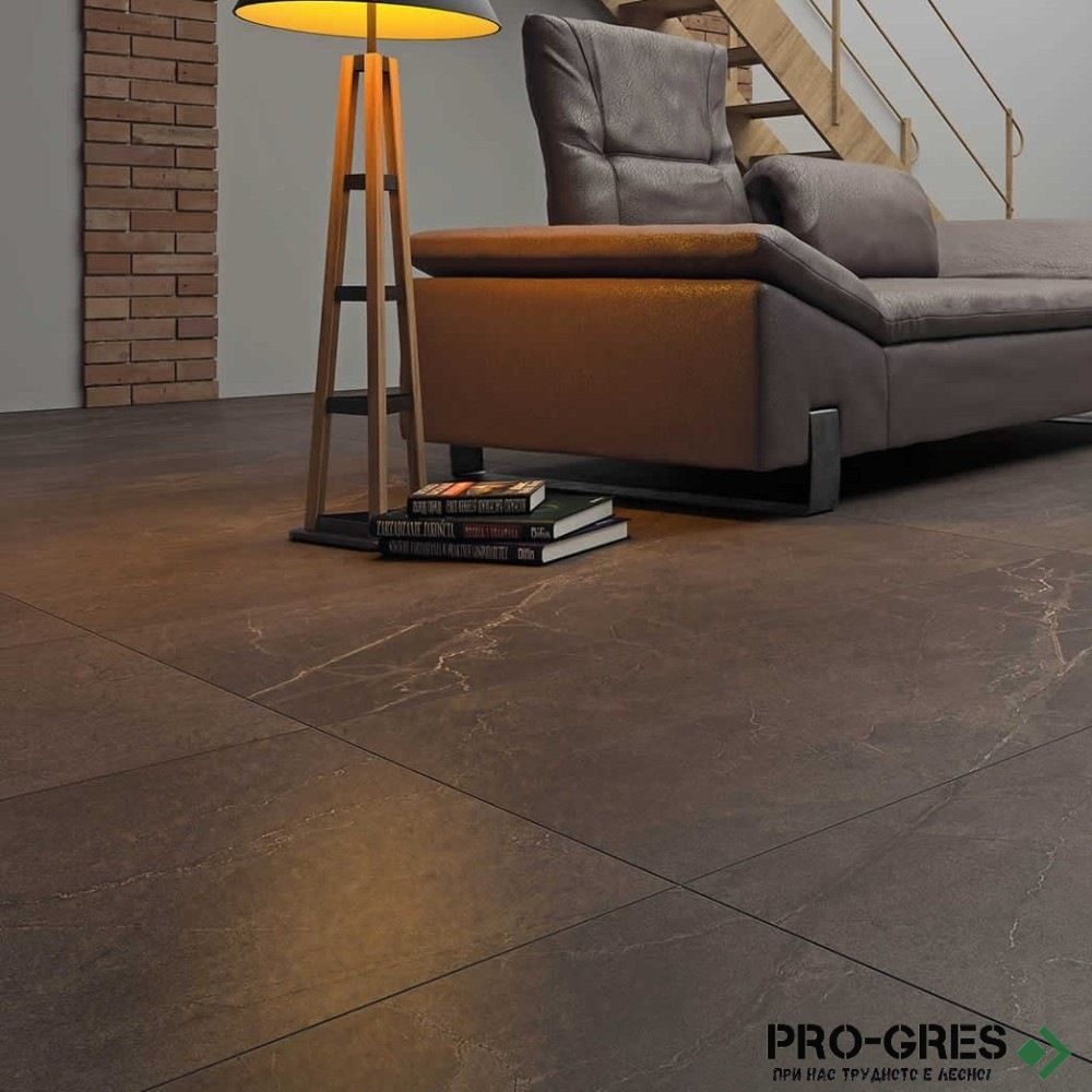 Гранитогрес 3D ефект матиран Kutahya Adria Mocha 60x120