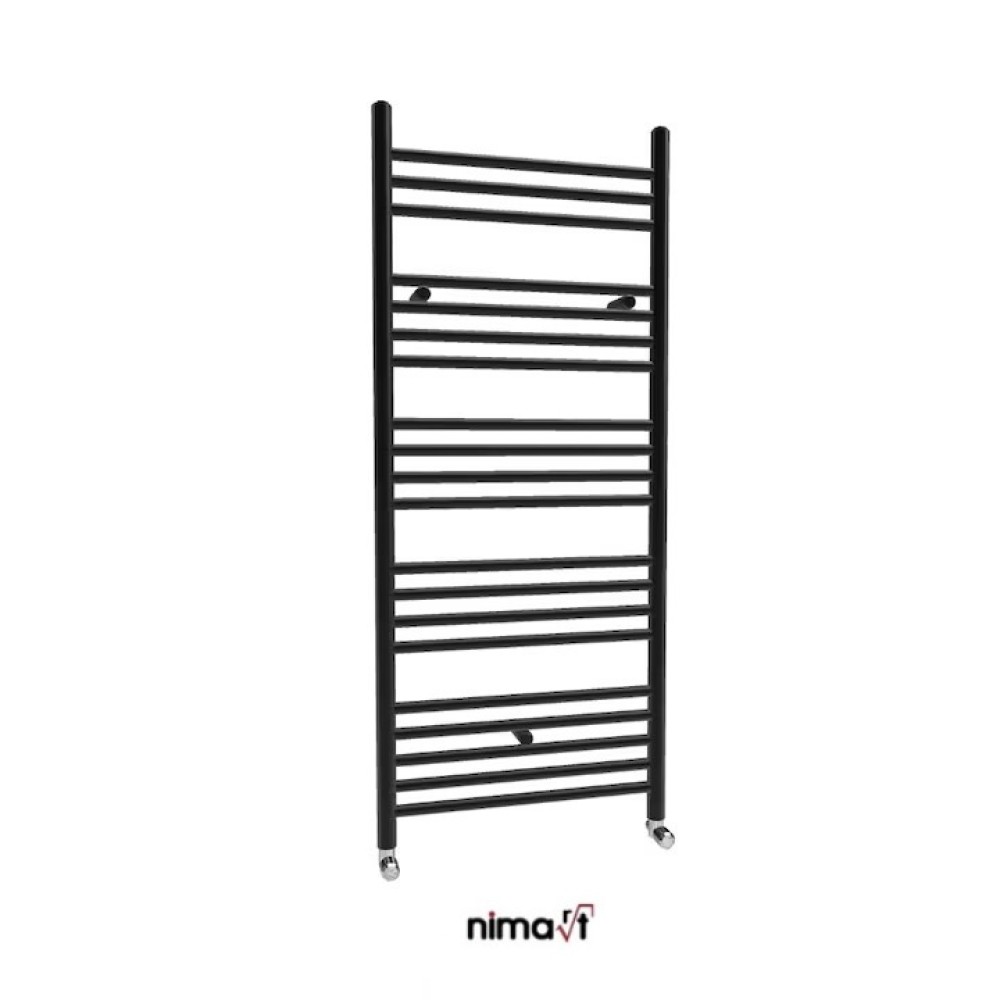 Лира за баня,алуминиева,черен мат STANDART 552W- 1607W