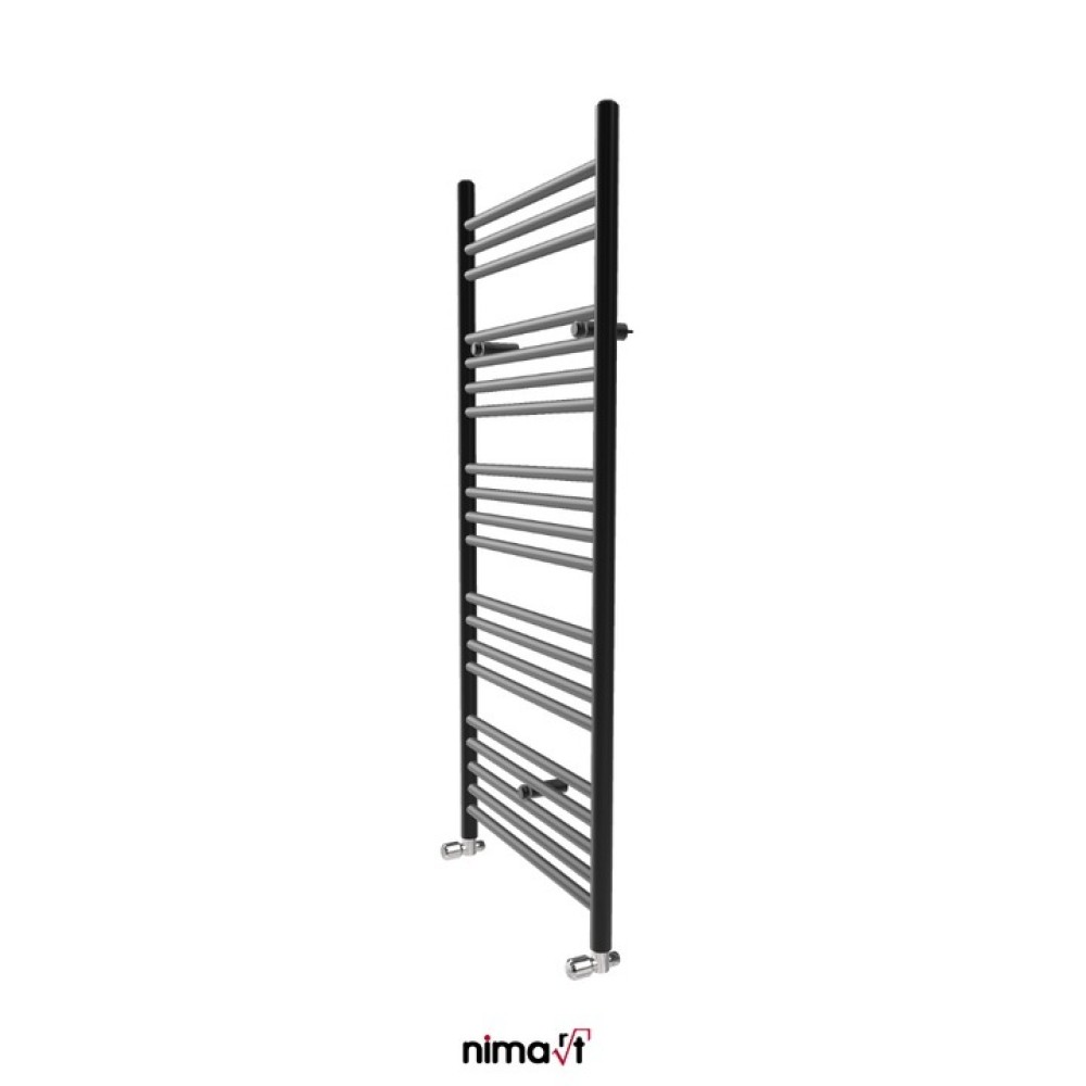 Лира за баня,алуминиева,черен мат STANDART 552W- 1607W