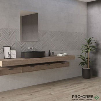 Плочки за баня Navarti Drava Silver 30×90 см