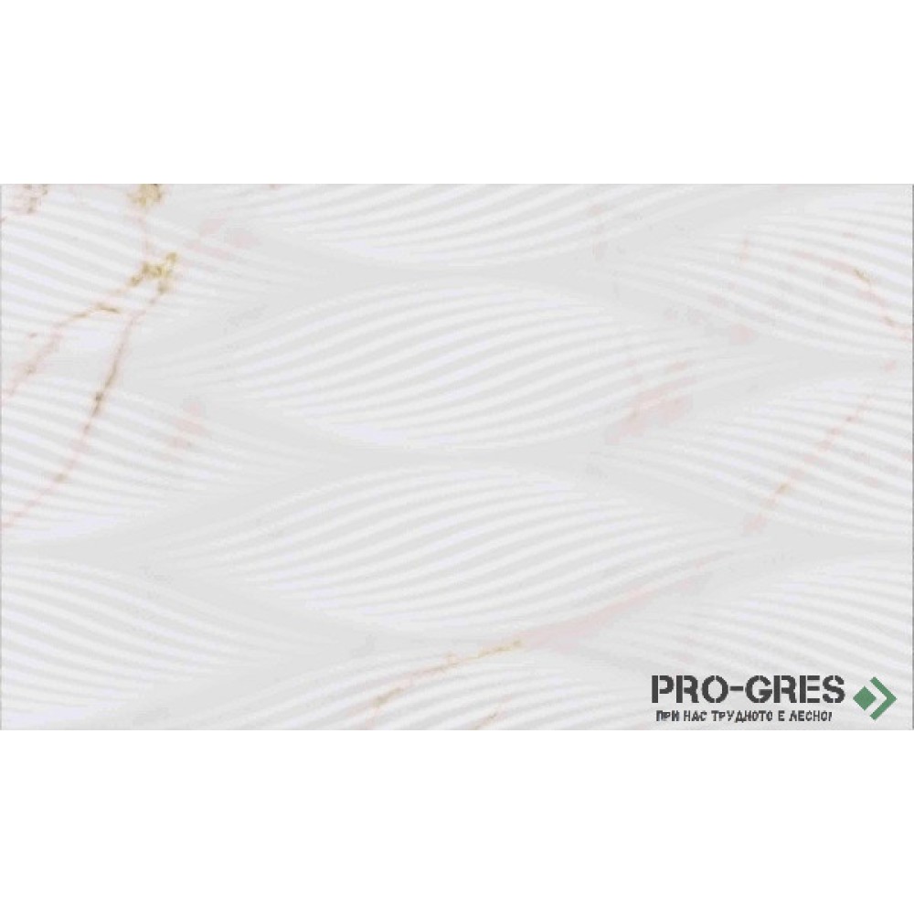Фаянс Gualdo RLV White 33.3×55 см