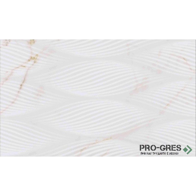 Фаянс Gualdo RLV White 33.3×55 см
