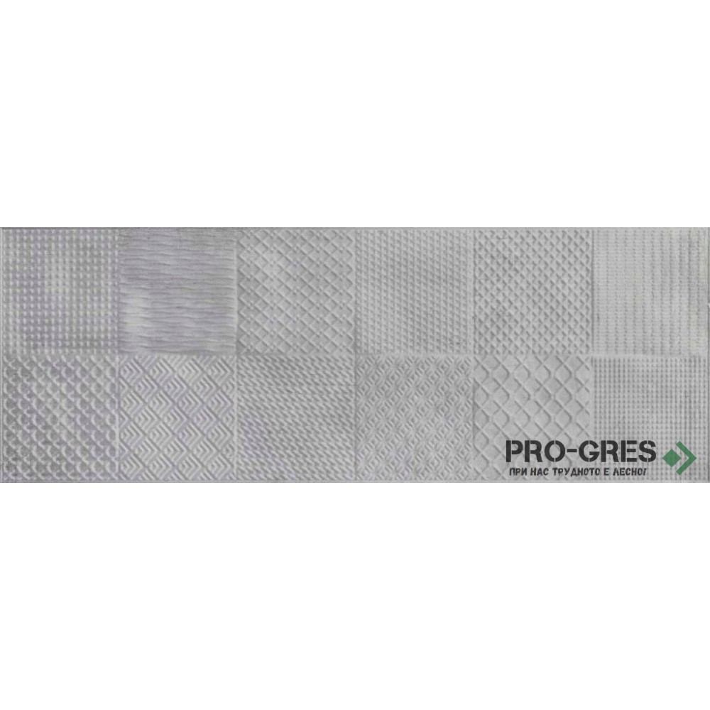 Фаянс Stuk RLV Flavia Gris 25×70 см