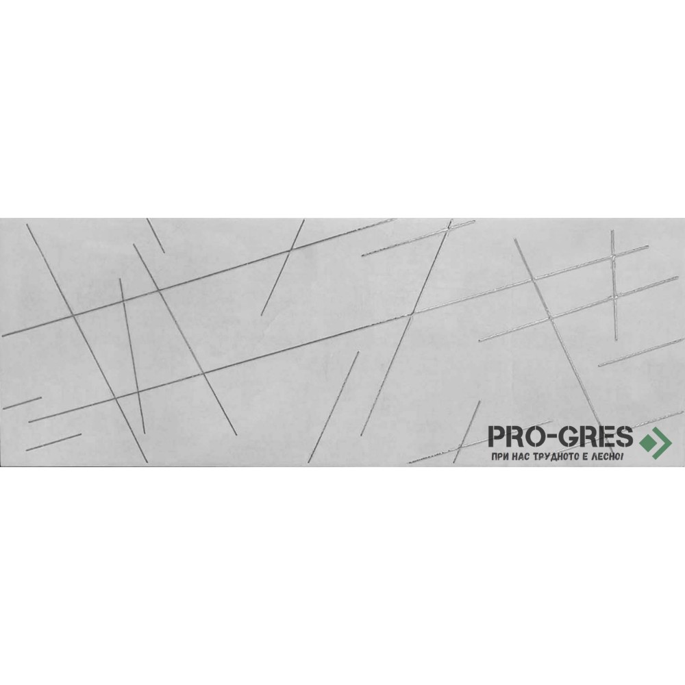 Декор Stuk Space Gris 25×70 см