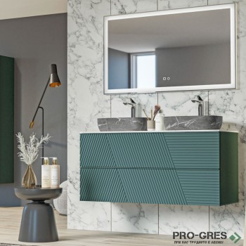 Долен шкаф с мивка 60-80x45x55см,две чекмеджета,избор на цвят Rayas Ordonez 
