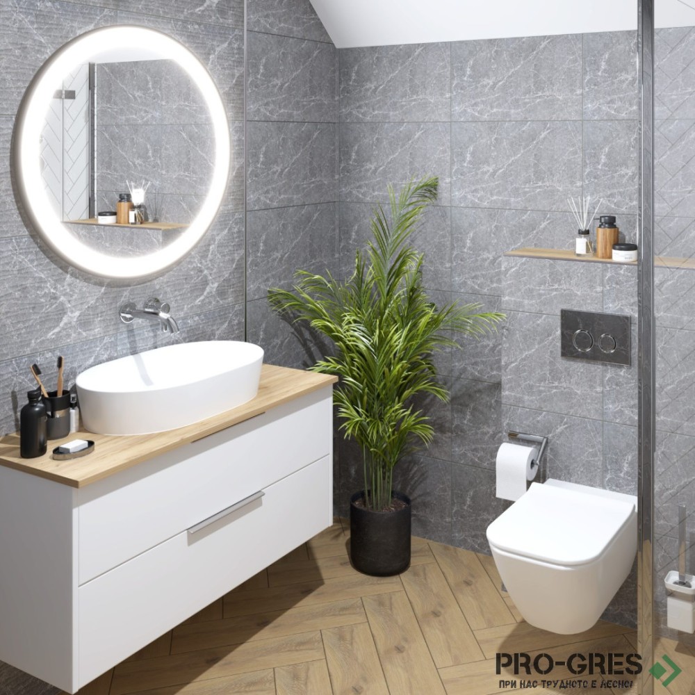 Плочки за баня Pamesa Apogeo Gris 33.3×55 см Плочки за баня Pamesa Apogeo Gris 33.3×55 см