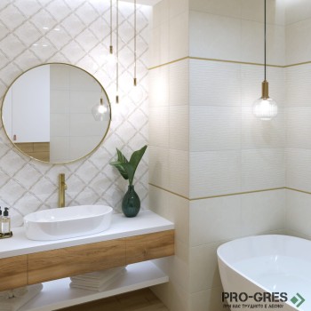Плочки за баня Pamesa Apogeo Marfil 33.3×55 см