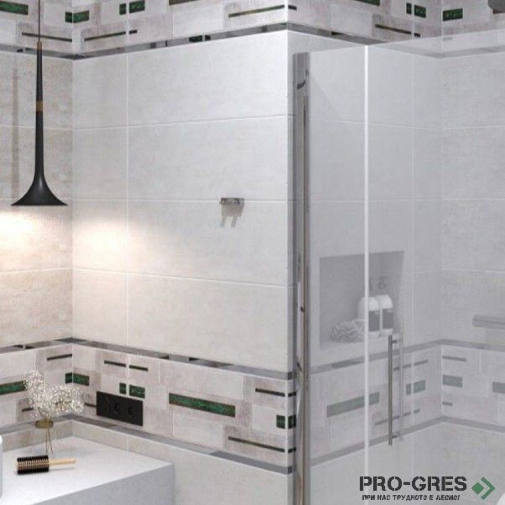 Плочки за баня Pamesa Ceramica Demos Gris 25×70 см
