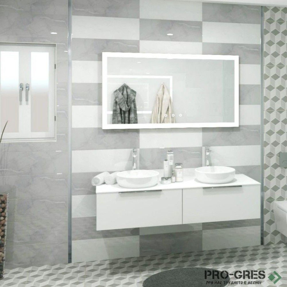 Плочки за баня Pamesa Ceramica Gravel Gris 20×60 см