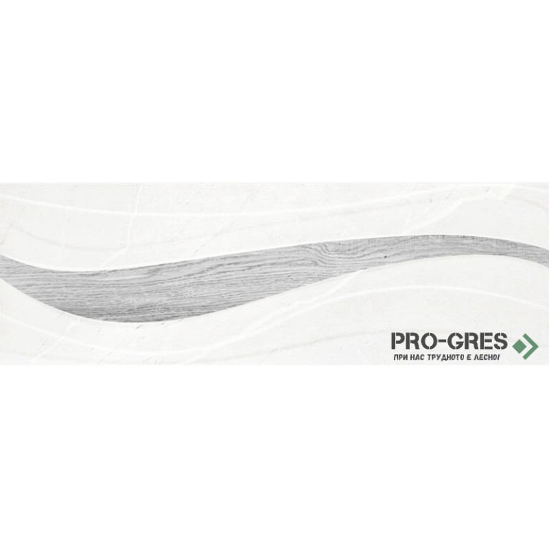 Декор Gravel Onda Perla 20×60 см