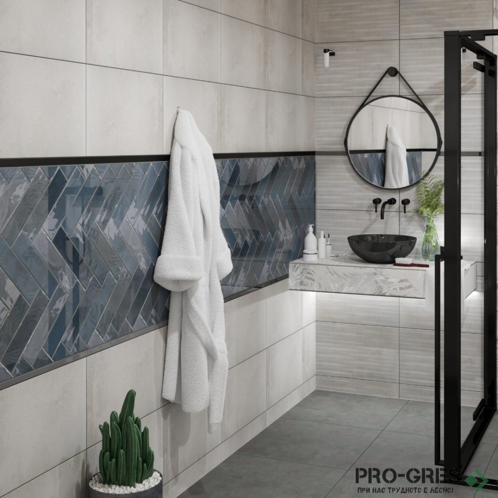 Плочки за баня Pamesa Hazel Perla 33.3×55 см
