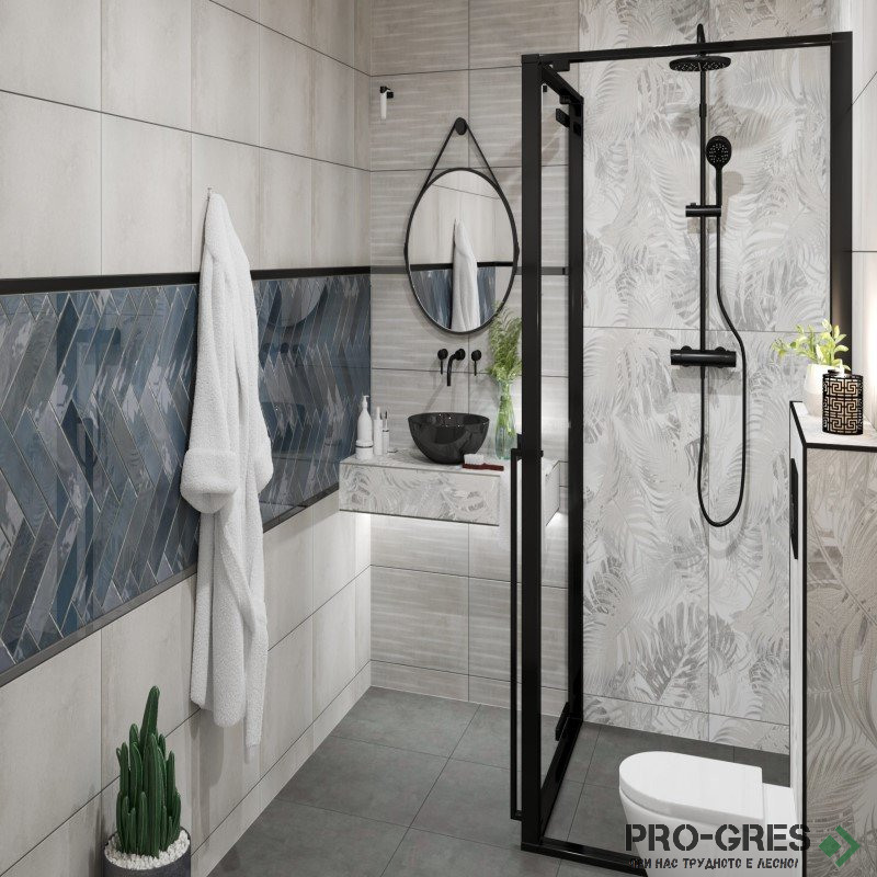 Плочки за баня Pamesa Hazel Perla 33.3×55 см
