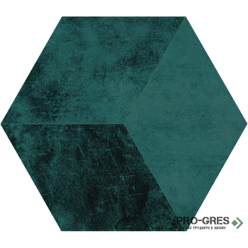 Дизайнерски плочки Kingsbury Vert Hex 19.8×22.8 см