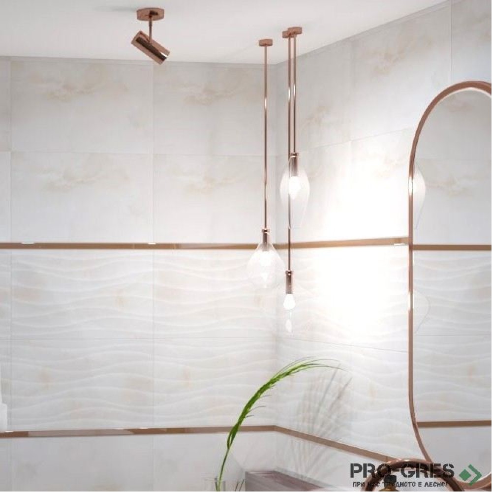 Плочки за баня Pamesa Naza White 33.3×55 см Плочки за баня Pamesa Naza White 33.3×55 см