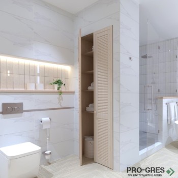 Плочки за баня Pamesa Portofino Blanco 30×90 см