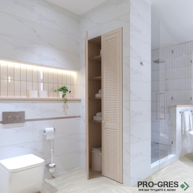 Плочки за баня Pamesa Portofino Blanco 30×90 см Плочки за баня Pamesa Portofino Blanco 30×90 см