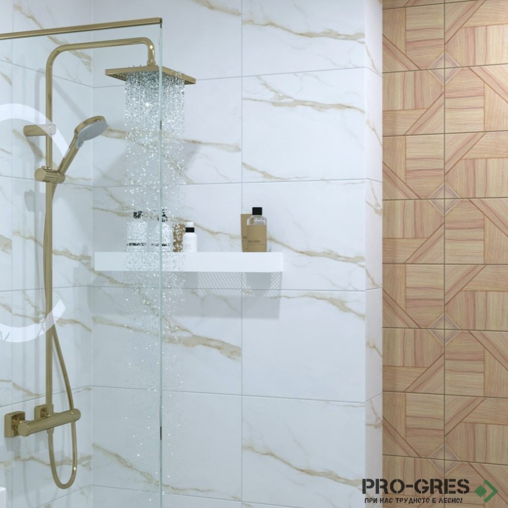 Плочки за баня Pamesa Portofino Gold 33.3×55 см Плочки за баня Pamesa Portofino Gold 33.3×55 см