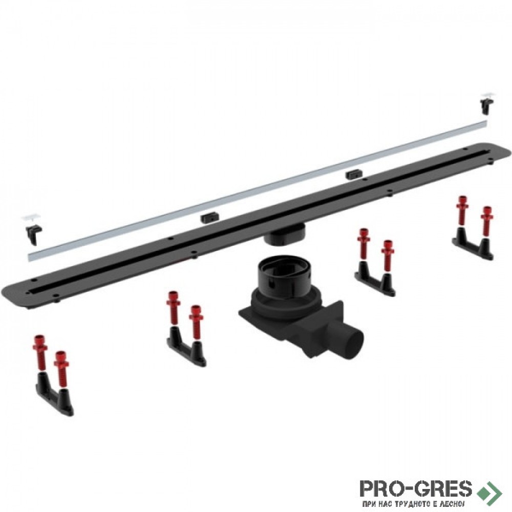 Лентов сифон 30/45/55/65/75/85/95 см Pestan Confluo Slim line 13100030