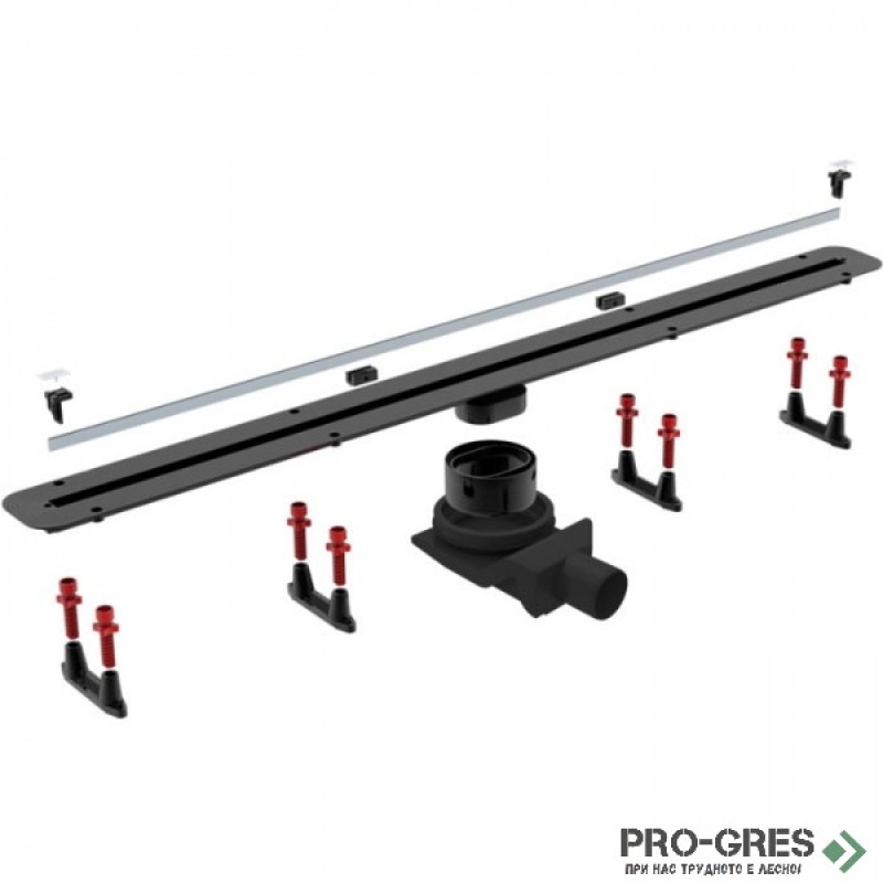 Лентов сифон 30/45/55/65/75/85/95 см Pestan Confluo Slim line 13100030