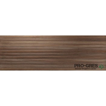 Фаянс AMAZONAS 9544 WENGUE RELIEVE RECT 30x90см
