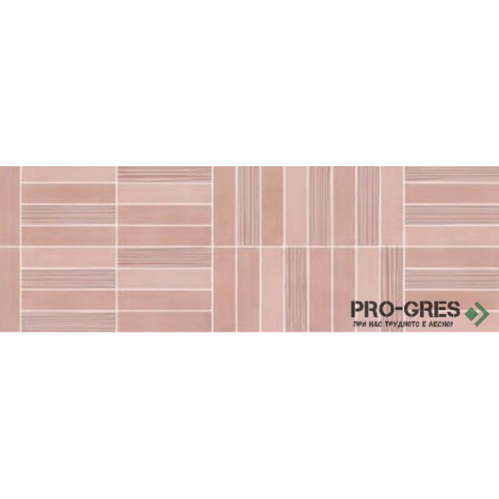 Фаянс PRISSMACER,Frame RIGA ROSA ANTICO DEC 30x90см
