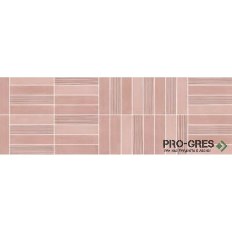 Фаянс PRISSMACER,Frame RIGA ROSA ANTICO DEC 30x90см