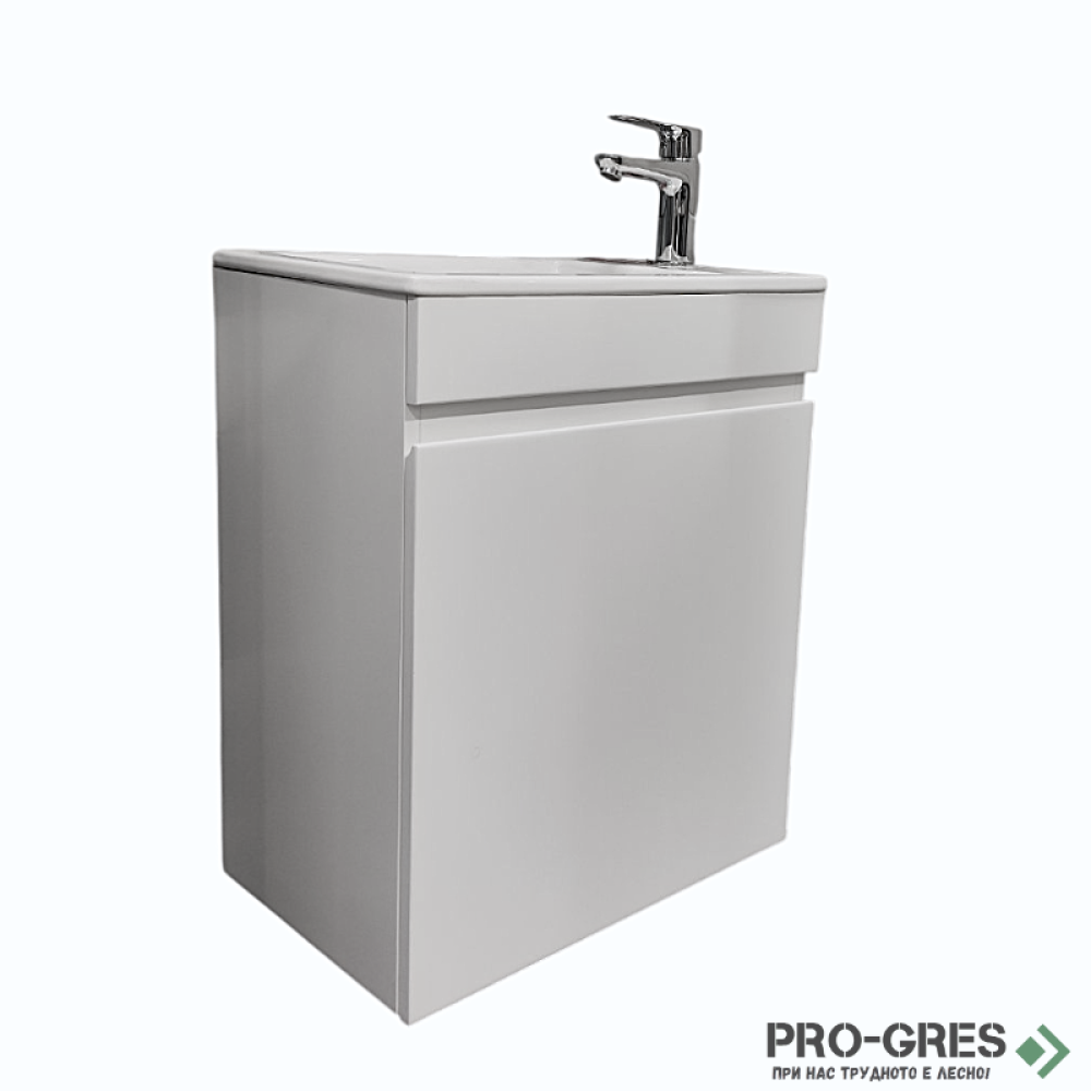 Долен шкаф с мивка Linea Compact,бял 50 и 60см