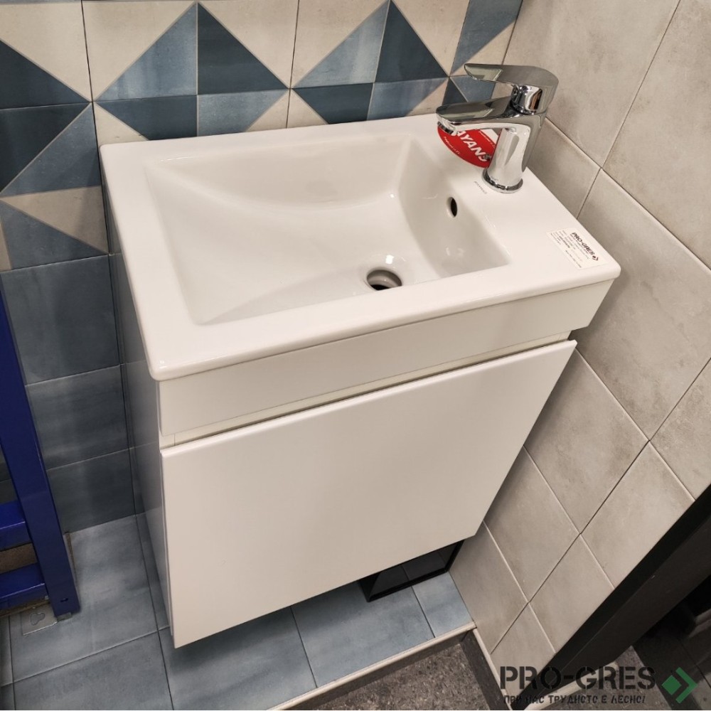 Долен шкаф с мивка Linea Compact,бял 50 и 60см