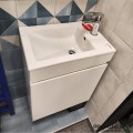 Долен шкаф с мивка Linea Compact,бял 50 и 60см