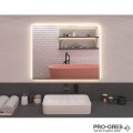 Огледало с LED осветление, 60х80 см, Progetto M032.6080touchheat60