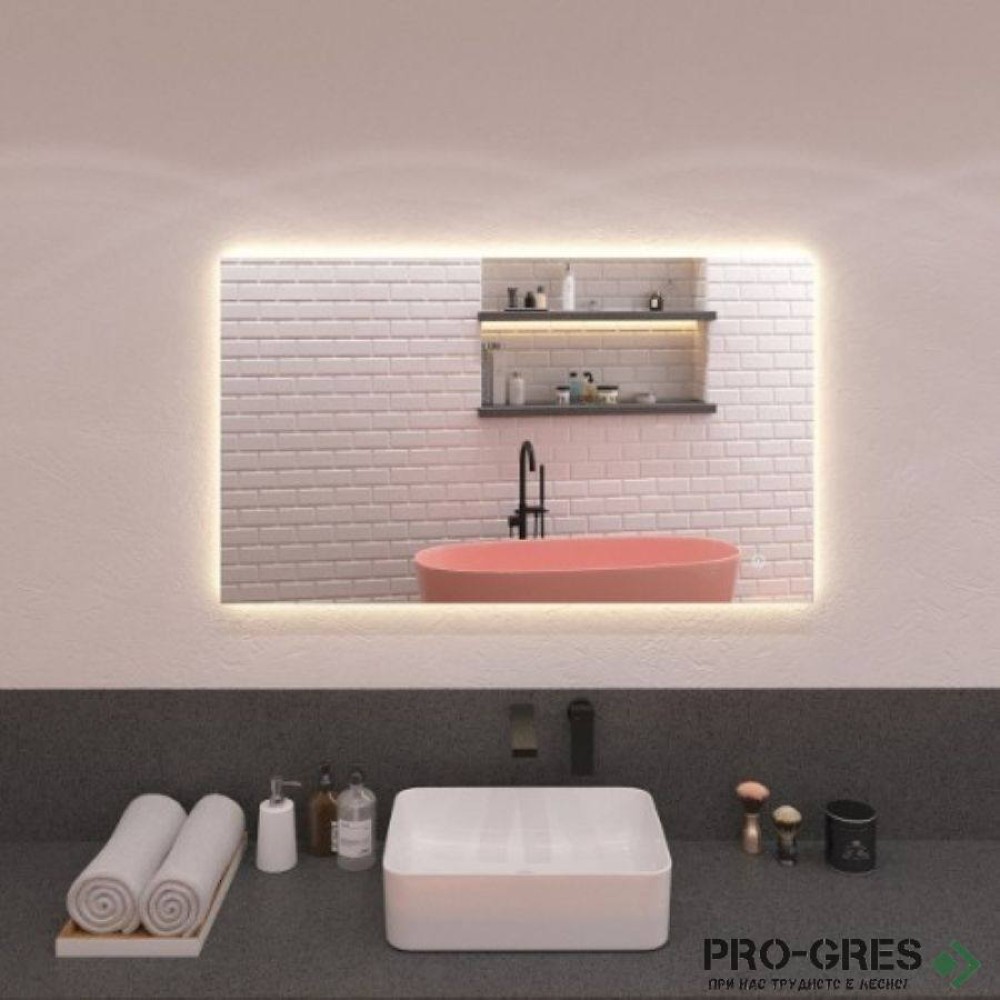 Огледало с LED осветление, 120х70 см, Progetto M032.12070touch70