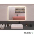 Огледало за баня с LED осветление, 80х60 см, Progetto M032.6080touch60