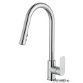 Смесител за кухня Cala Cold Start, U чучур, 2 функции, Roca A5A816EC00