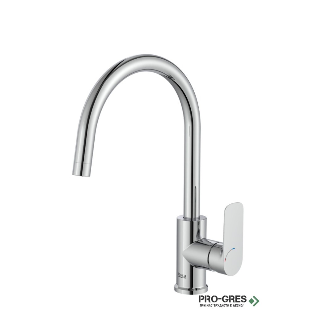Смесител за кухня Cala Cold Start, U чучур, Roca A5A846EC00