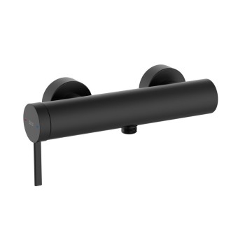 Стенен смесител за душ Matt Black ROCA ONA A5A219ENB0 