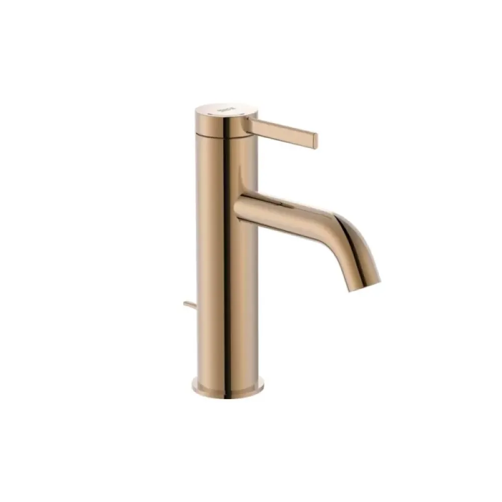 Смесител за мивка с изпразнител 11/4″ COLD START, розово злато/ROSE GOLD ROCA ONA A5A309ERG0