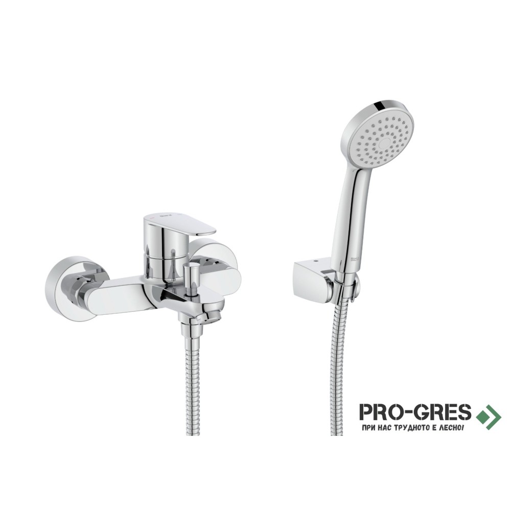 Смесител за вана/душ Victoria Plus с аксесоари Roca A5A014FC00