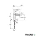 Смесител за мивка Cala Cold Start, Roca A5A326EB00