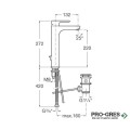 Смесител за мивка L20 Cold Start, Roca A5A3C09C00