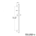 Тръбно окачване Sensum 800mm, черен мат Roca A5B0405NB0