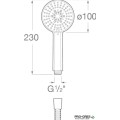 Душ слушалка Stella 100/3, Roca A5B1B03C00